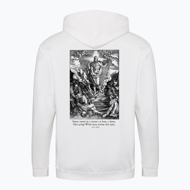 Zmartwychwstanie – bluza rozpinana jasna