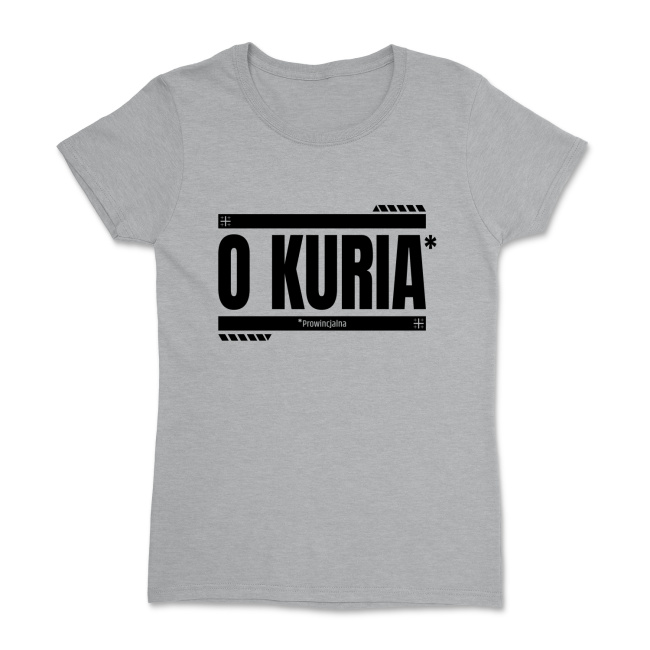O KURIA Prowincjalna – koszulka damska jasna - obrazek 2