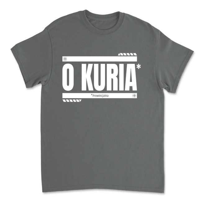 O KURIA Prowincjalna – koszulka męska ciemna - obrazek 4