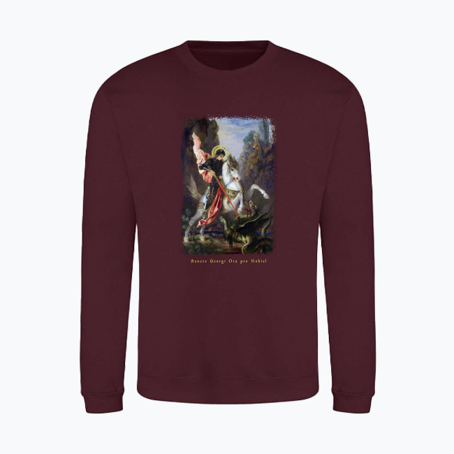 Święty Jerzy – bluza ciemna - obrazek 4