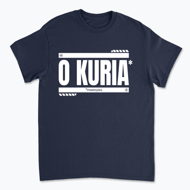 O KURIA Prowincjalna – koszulka męska ciemna - obrazek 2