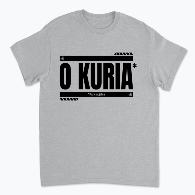 O KURIA Prowincjalna – koszulka męska jasna - obrazek 2