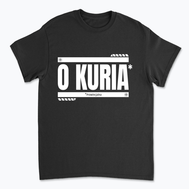 O KURIA Prowincjalna – koszulka męska ciemna