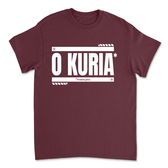 O KURIA Prowincjalna – koszulka męska ciemna - obrazek 3